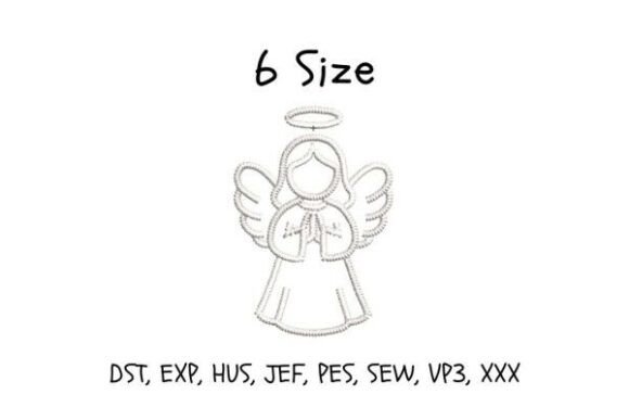 Angel Christmas Embroidery Design Review for Business