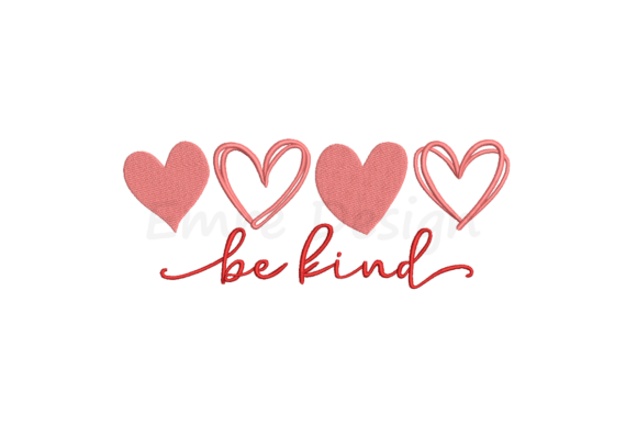 Be Kind Embroidery: A Valentine Design Review