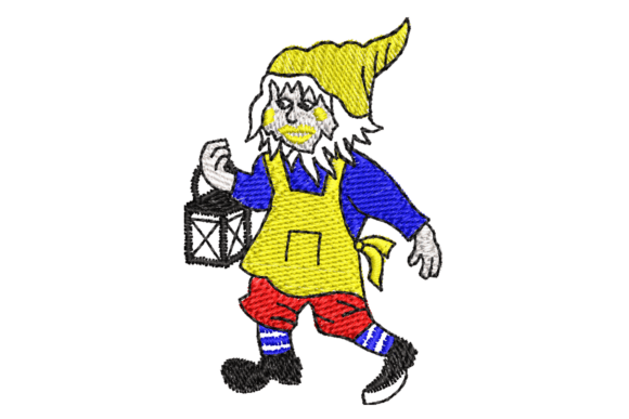 Gnome with Lantern Embroidery Design Review