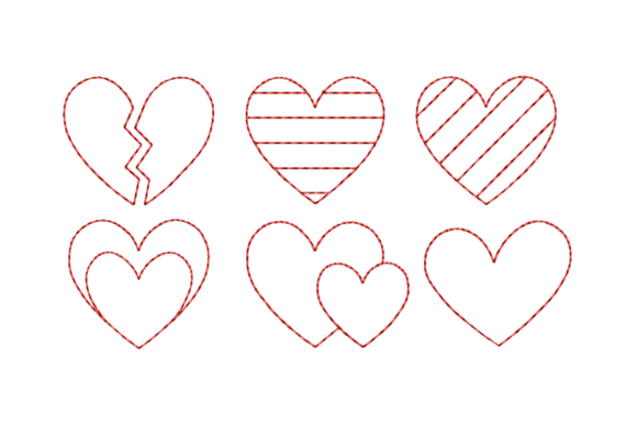 Heart Outline Embroidery Bundle Review for Boutiques