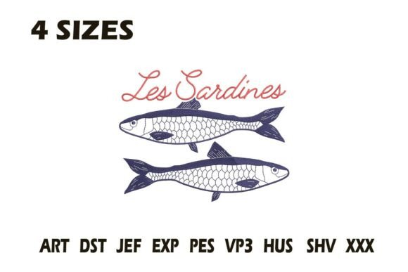Les Sardines Embroidery Design: A Pro Review
