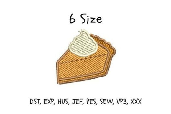 Pumpkin Pie Embroidery Design Review for Craft Fairs