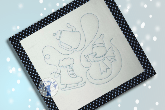 Review: E2e Snowman Quilting Embroidery Design