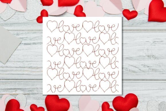 Review: Love and Hearts Continuous Embroidery for Boutique Sweatshirts