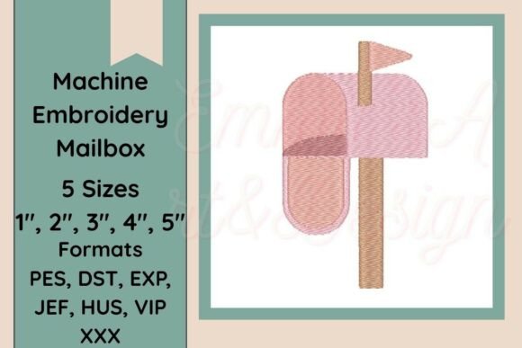 Review: Mailbox Machine Embroidery Design for Holidays
