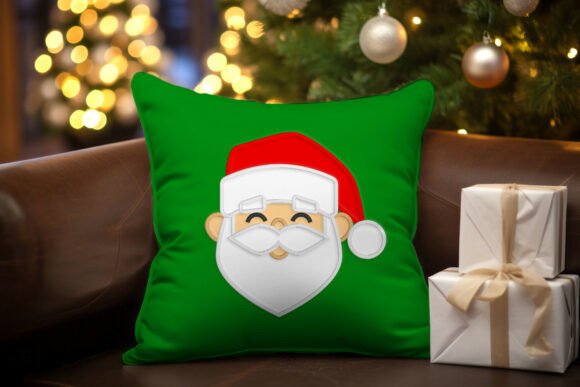 Santa Claus Face Applique Embroidery Review