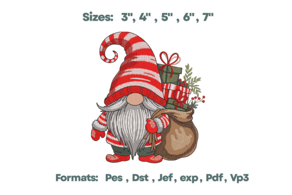 Santa Gnome Gift Sack: A Craft Fair Review