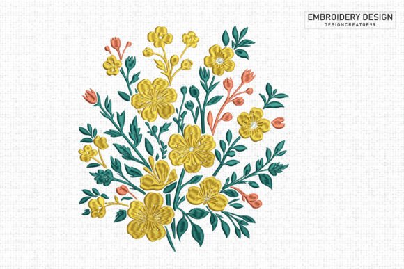 Spring Flower Embroidery Design Review